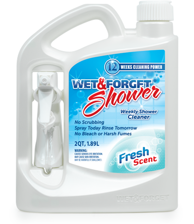 What's New?….Wet & Forget Shower Cleaner – Safe & Easy Mildew Remover -  Rollier Hardware